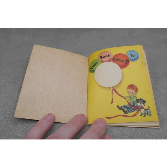 Whitman Tiny Tales #2952 Buddy Bear's Lost Growl 1949 Antique Children's Book - Picture 5 of 10